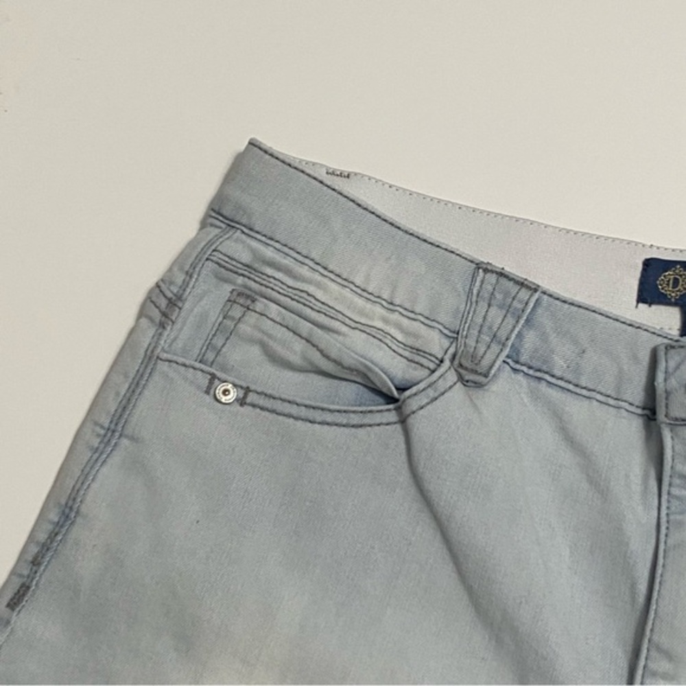 Democracy Absolution Stretch Waist Light Wash Den… - image 2